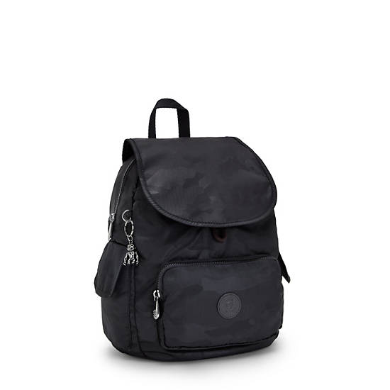 Kipling City Pack Small Classic Rygsække Sort Camo | DK 1500YX